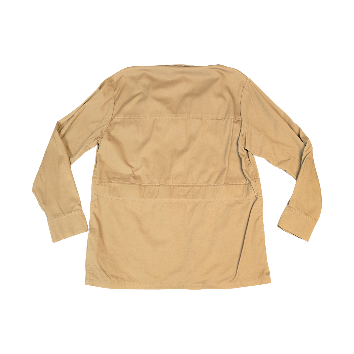 La Redoute Utility Jacket Brown Size 12 Lightweight Belted Causal