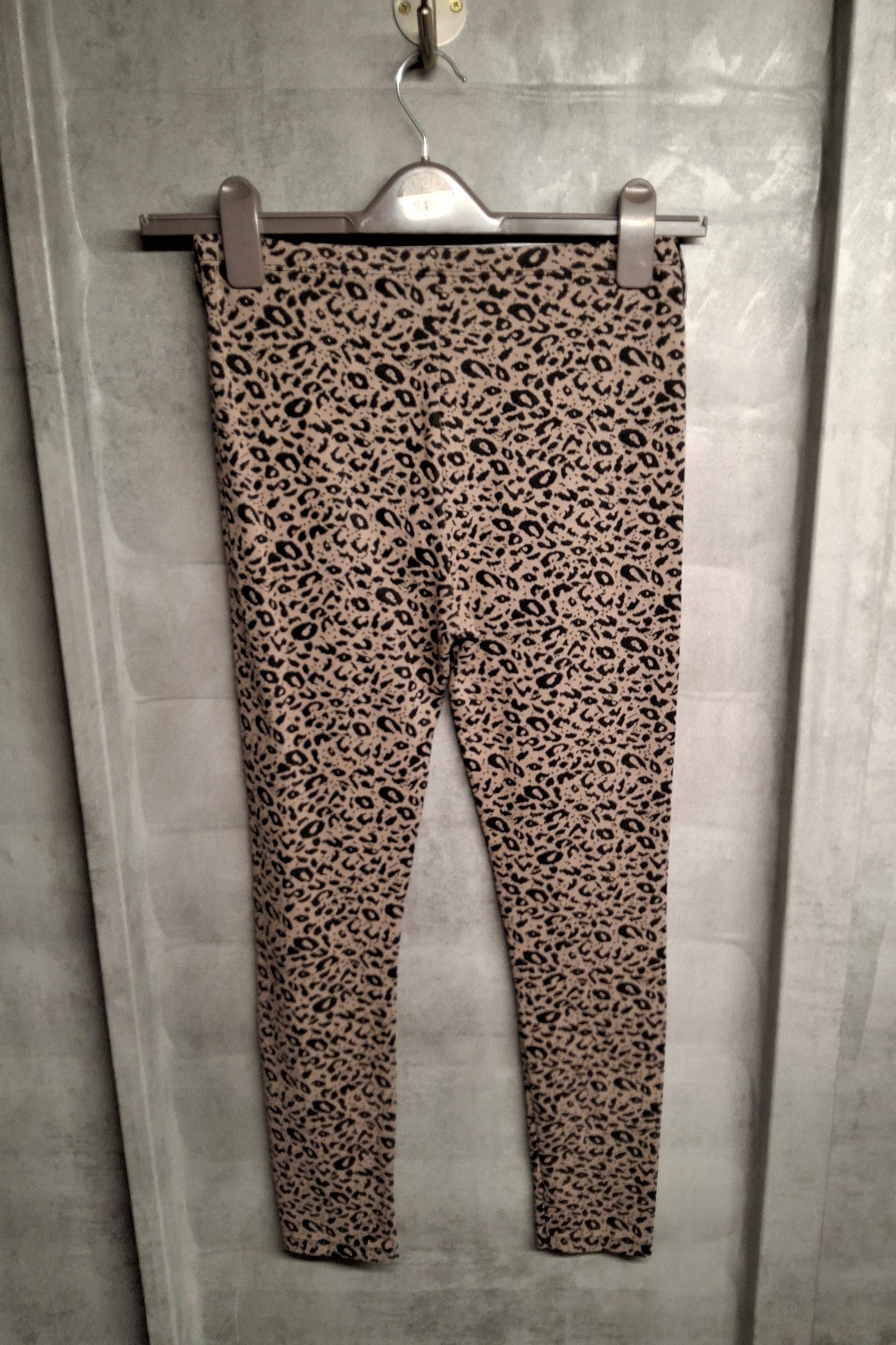 Matalan Girls leopard print leggings 12/13years