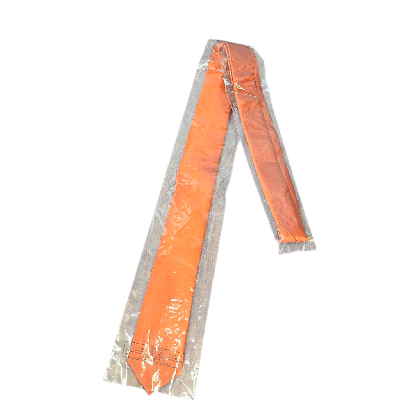 Burnt Orange Wedding Bundle – 7 pocket squares & 7 Ties – BNWT