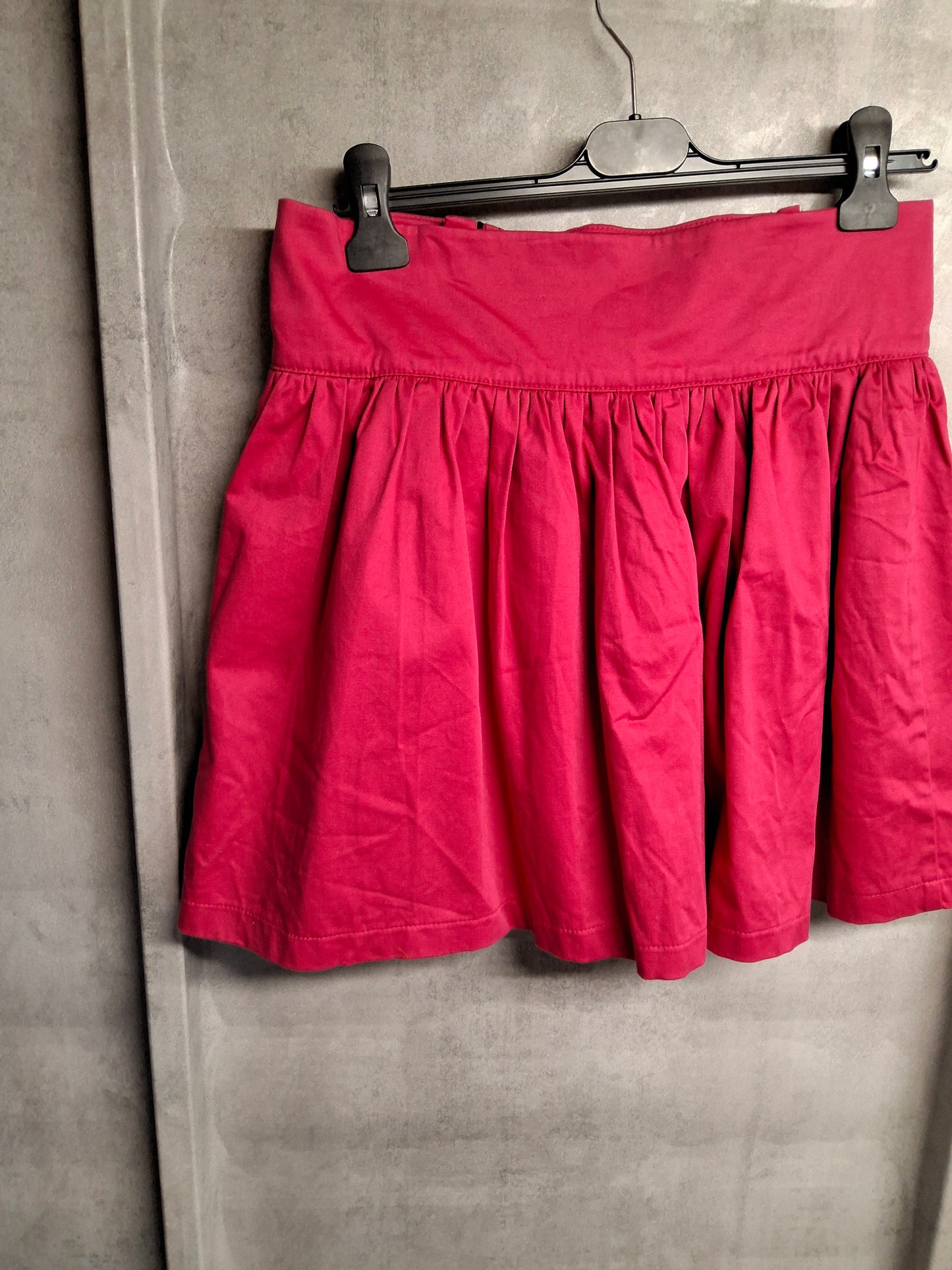 Y2K Primark Bright Pink Flared Mini Skirt – Size 12