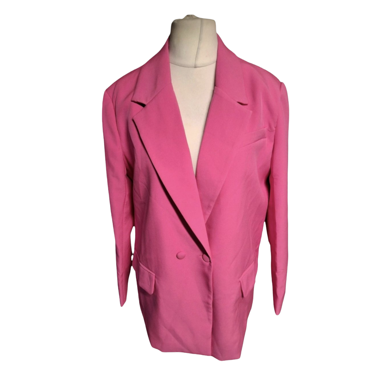 Pink Blazer Size 8 Oversized Missguided
