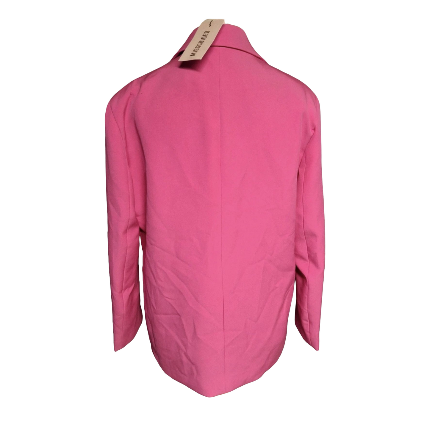 Missguided Bright Pink Oversized Blazer – Size 8 – NWT