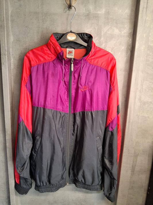 Vintage 90s Nike Windbreaker Jacket – Size M – Pit to Pit 21”